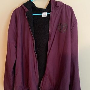 Maroon jacket